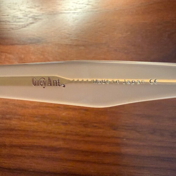 Grey Ant Blitz Sunglasses in White Frost - NWT never been worn